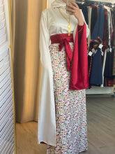 Yasmin Elegant White Satin Thob Dress