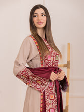 Majdal Beige Thob Dress