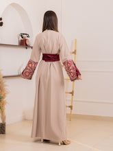 Majdal Beige Thob Dress