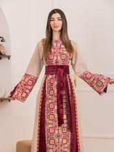 Majdal Beige Thob Dress
