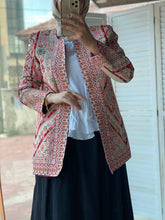 Palestinian Beige Jacket with Floral Embroidery