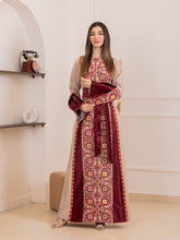 Majdal Beige Thob Dress