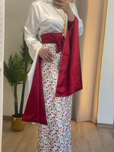 Yasmin Elegant White Satin Thob Dress