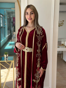 Luxury Handmade Two-Piece Caftan Set