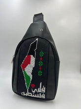 Qalbi Falastin Hand Embroidered Back Bag