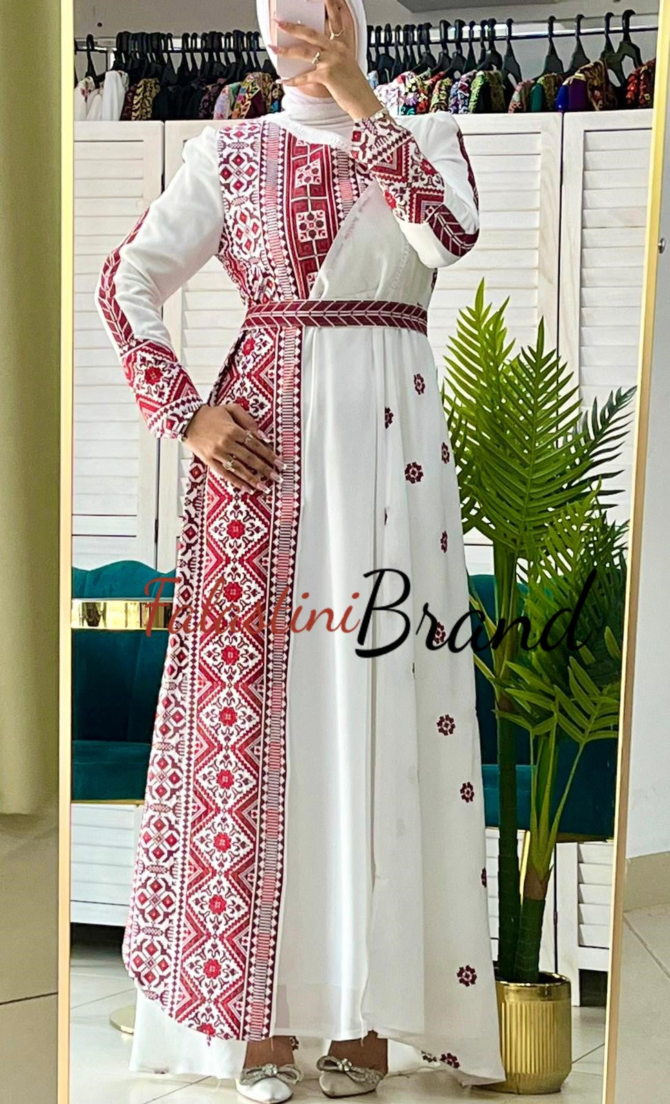 white and red dress design Red and White Wedding Dresses High Neck Cap Sleeves Lace Applique Bridal Gowns