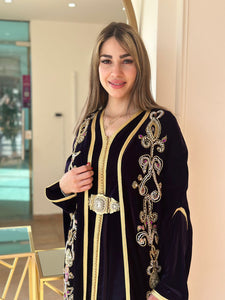 Luxury Handmade Two-Piece Caftan Set